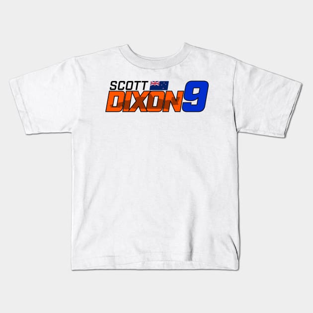 Scott Dixon '23 Kids T-Shirt by SteamboatJoe